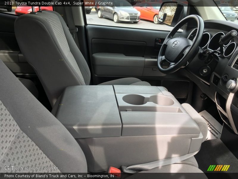 Super White / Graphite 2013 Toyota Tundra Double Cab 4x4