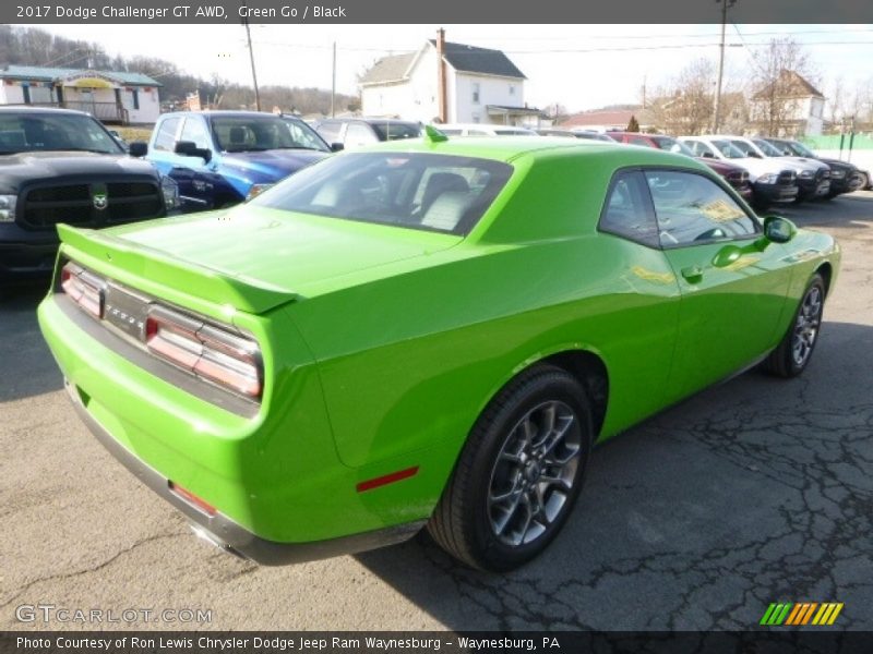 Green Go / Black 2017 Dodge Challenger GT AWD