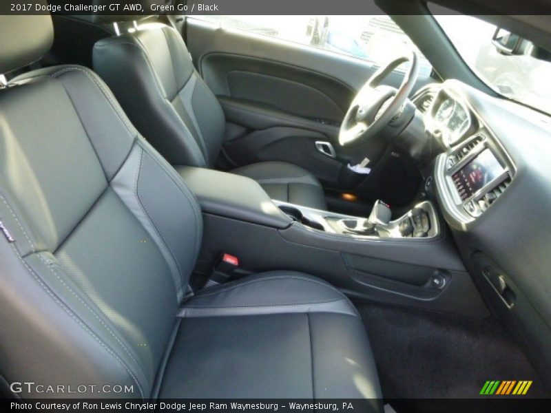 Front Seat of 2017 Challenger GT AWD