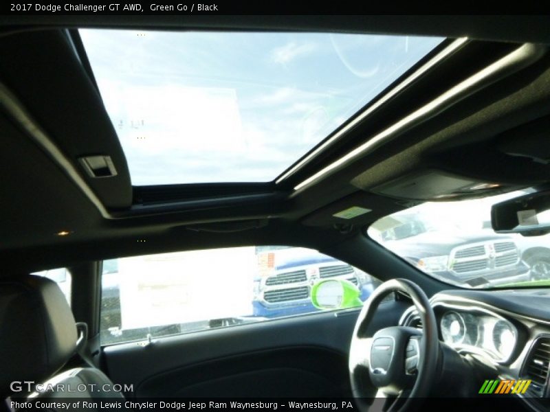 Green Go / Black 2017 Dodge Challenger GT AWD