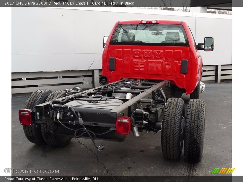 Cardinal Red / Jet Black 2017 GMC Sierra 3500HD Regular Cab Chassis
