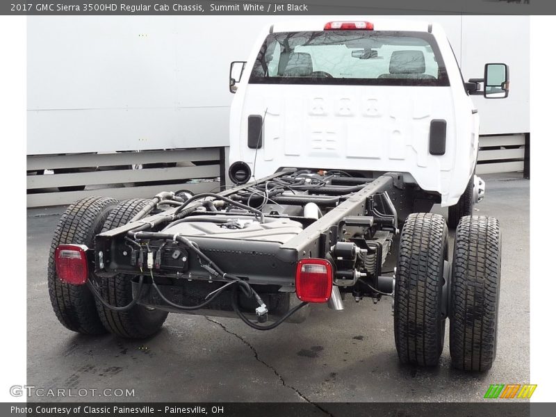 Summit White / Jet Black 2017 GMC Sierra 3500HD Regular Cab Chassis