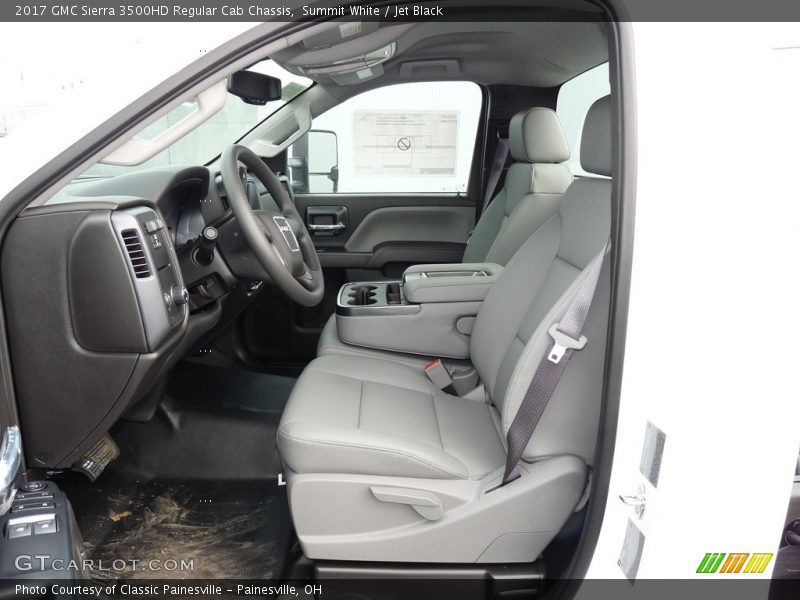 Summit White / Jet Black 2017 GMC Sierra 3500HD Regular Cab Chassis