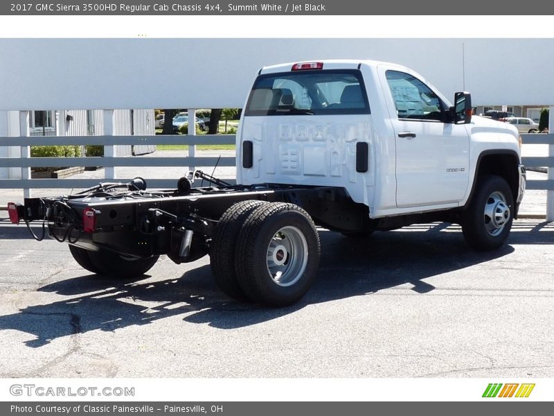 Summit White / Jet Black 2017 GMC Sierra 3500HD Regular Cab Chassis 4x4
