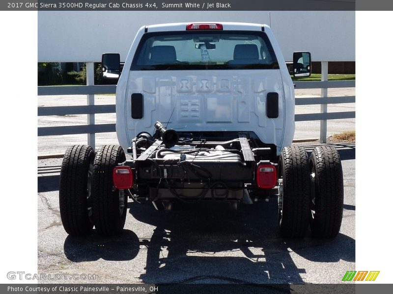 Summit White / Jet Black 2017 GMC Sierra 3500HD Regular Cab Chassis 4x4