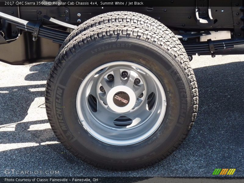 Summit White / Jet Black 2017 GMC Sierra 3500HD Regular Cab Chassis 4x4
