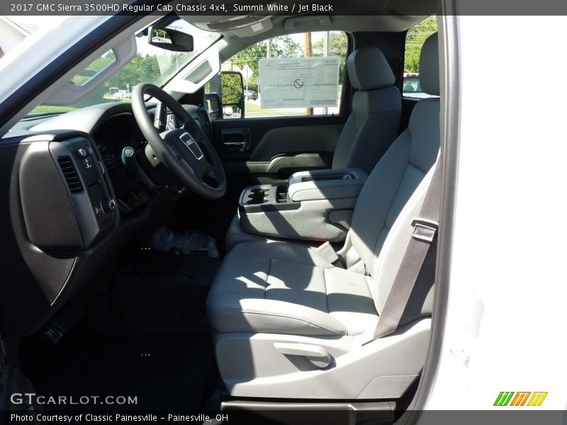 Summit White / Jet Black 2017 GMC Sierra 3500HD Regular Cab Chassis 4x4