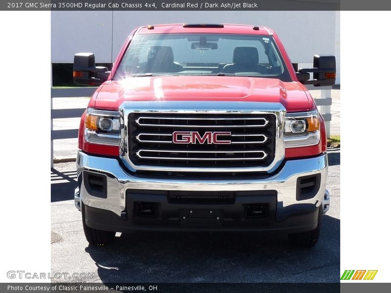 Cardinal Red / Dark Ash/Jet Black 2017 GMC Sierra 3500HD Regular Cab Chassis 4x4