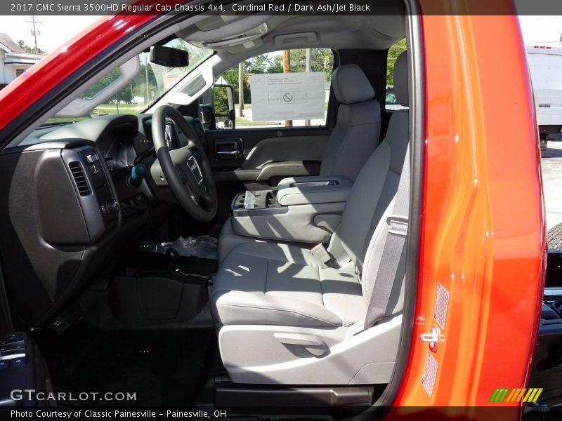  2017 Sierra 3500HD Regular Cab Chassis 4x4 Dark Ash/Jet Black Interior