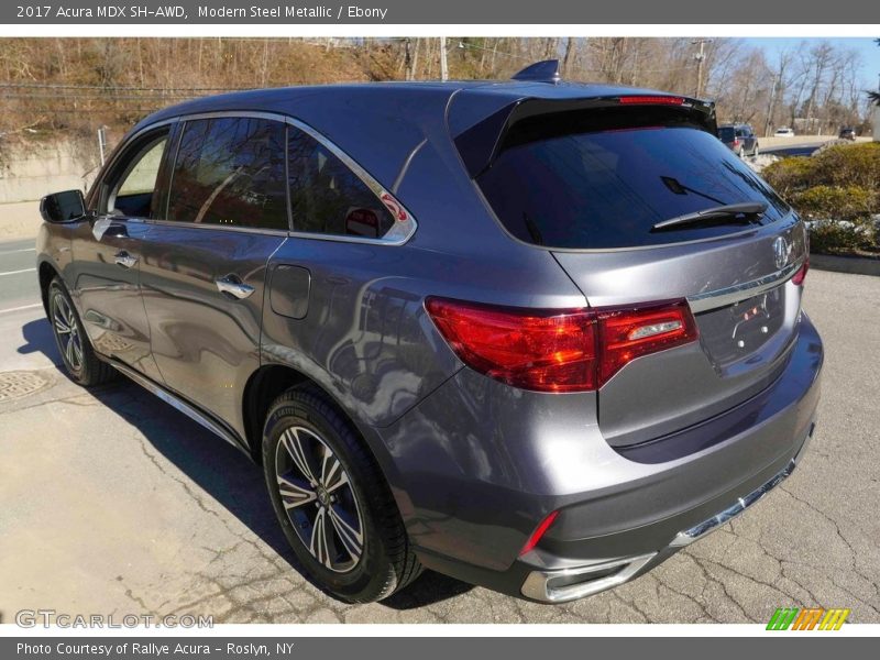 Modern Steel Metallic / Ebony 2017 Acura MDX SH-AWD