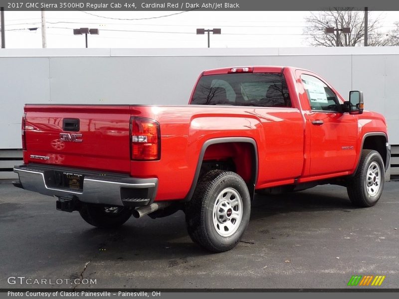 Cardinal Red / Dark Ash/Jet Black 2017 GMC Sierra 3500HD Regular Cab 4x4