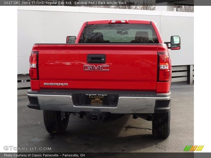 Cardinal Red / Dark Ash/Jet Black 2017 GMC Sierra 3500HD Regular Cab 4x4