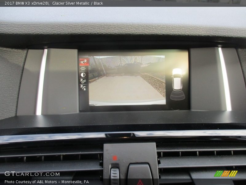 Glacier Silver Metallic / Black 2017 BMW X3 xDrive28i