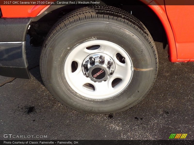 Cardinal Red / Medium Pewter 2017 GMC Savana Van 2500 Cargo