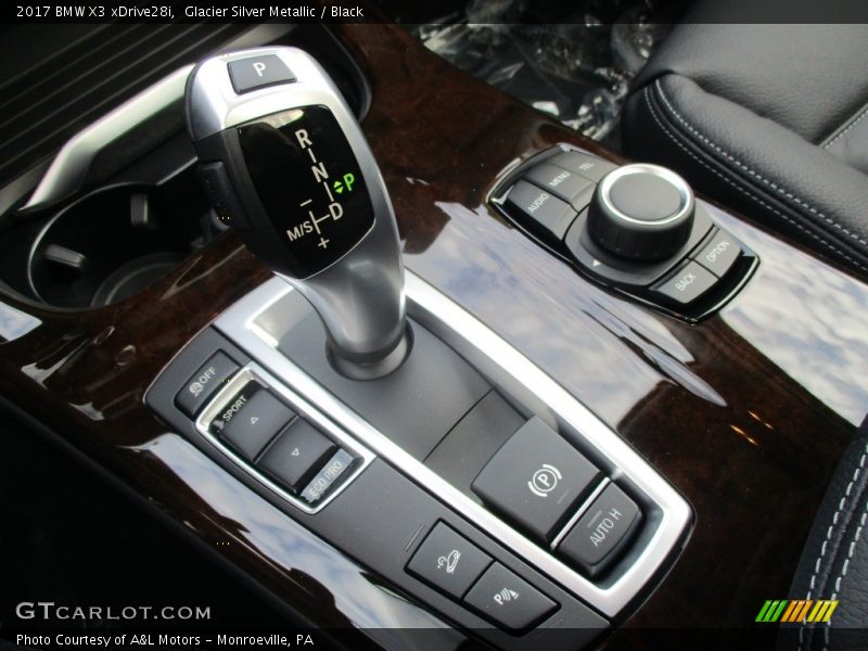 Glacier Silver Metallic / Black 2017 BMW X3 xDrive28i