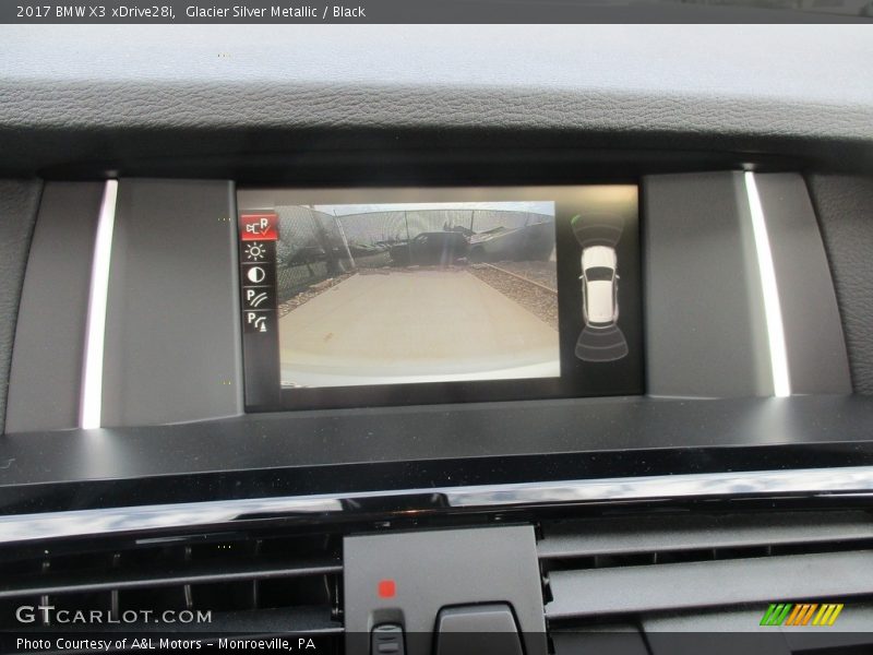 Glacier Silver Metallic / Black 2017 BMW X3 xDrive28i