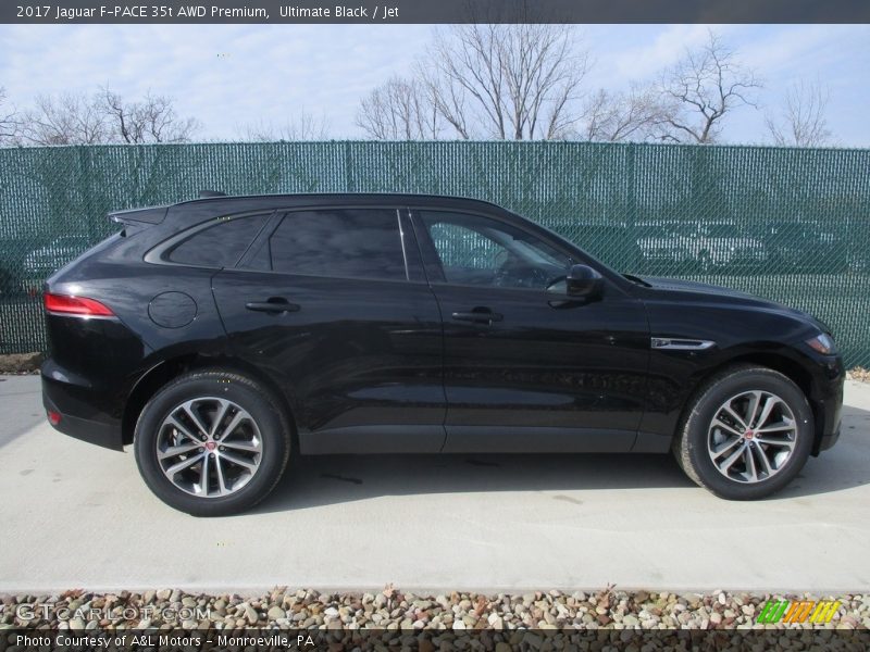 Ultimate Black / Jet 2017 Jaguar F-PACE 35t AWD Premium