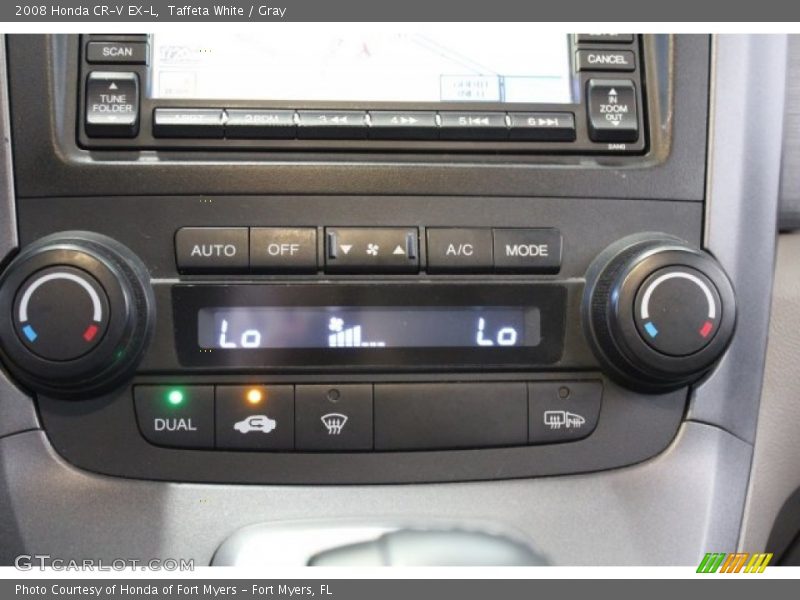Taffeta White / Gray 2008 Honda CR-V EX-L
