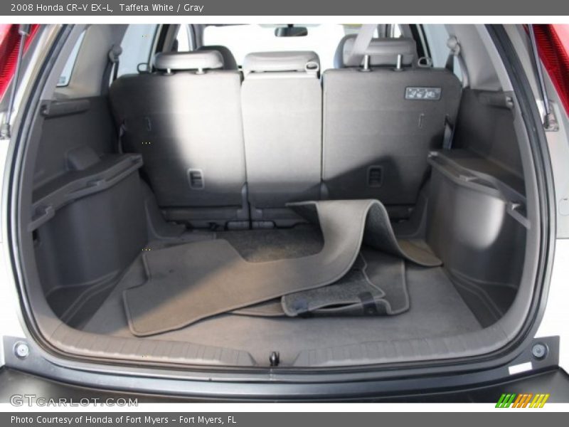 Taffeta White / Gray 2008 Honda CR-V EX-L