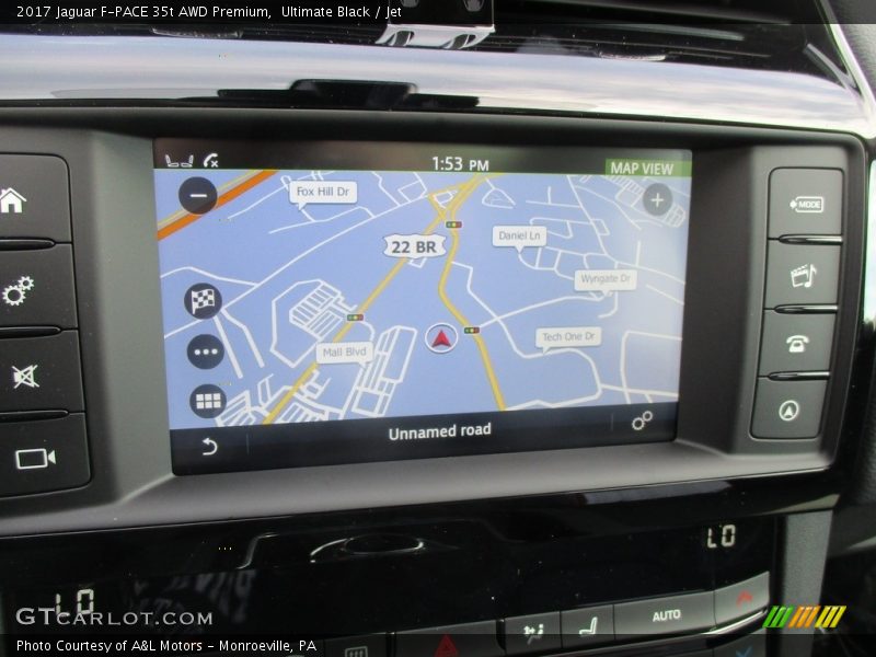 Ultimate Black / Jet 2017 Jaguar F-PACE 35t AWD Premium