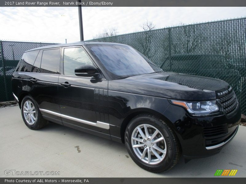 Narvik Black / Ebony/Ebony 2017 Land Rover Range Rover