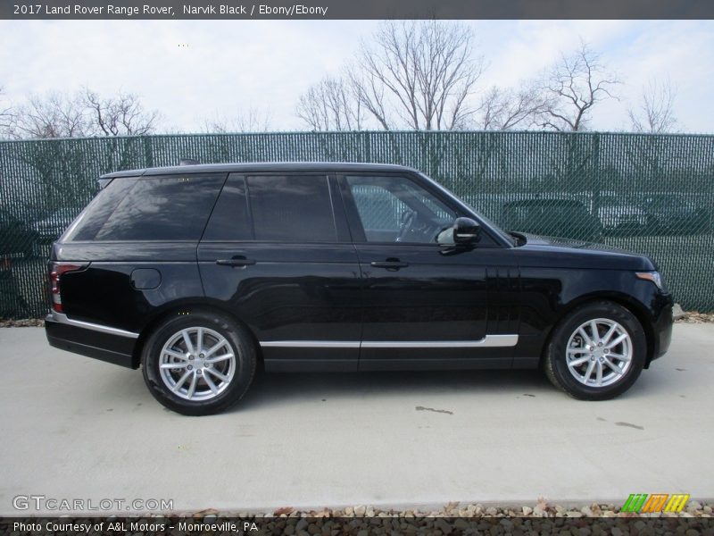 Narvik Black / Ebony/Ebony 2017 Land Rover Range Rover