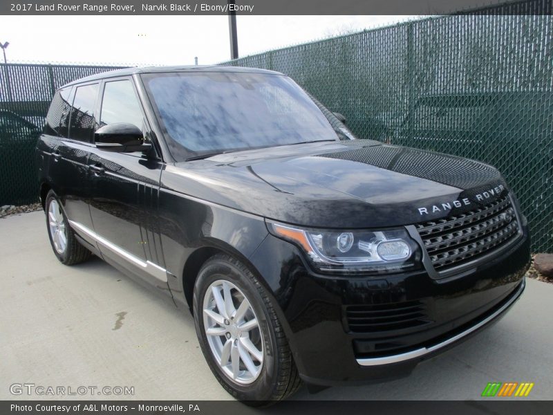 Narvik Black / Ebony/Ebony 2017 Land Rover Range Rover