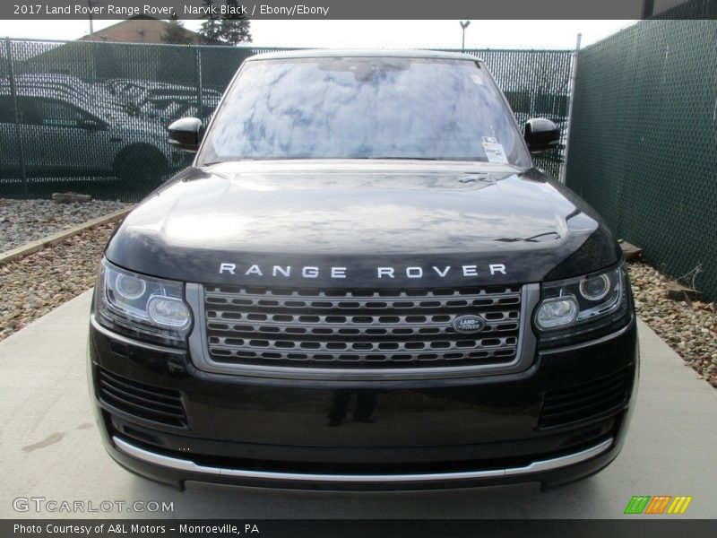 Narvik Black / Ebony/Ebony 2017 Land Rover Range Rover