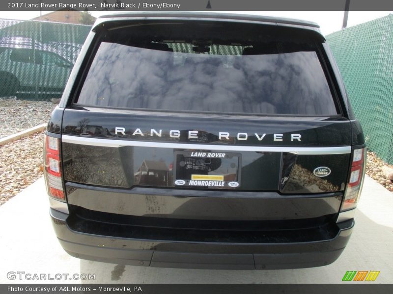 Narvik Black / Ebony/Ebony 2017 Land Rover Range Rover