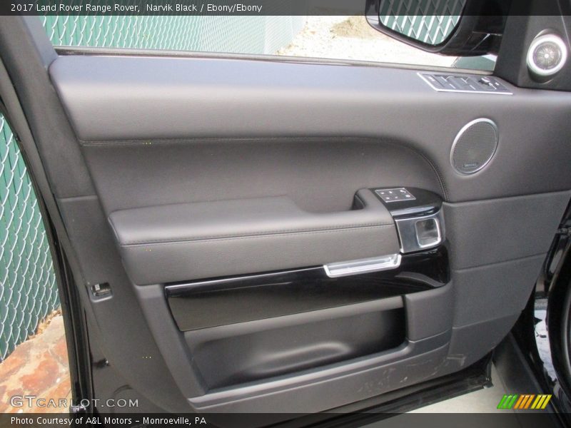 Narvik Black / Ebony/Ebony 2017 Land Rover Range Rover