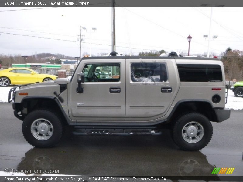Pewter Metallic / Wheat 2004 Hummer H2 SUV