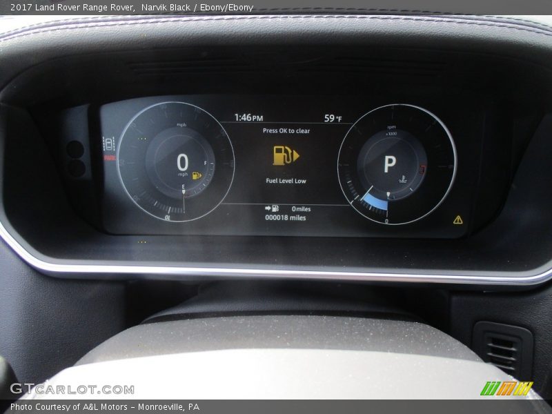 Narvik Black / Ebony/Ebony 2017 Land Rover Range Rover