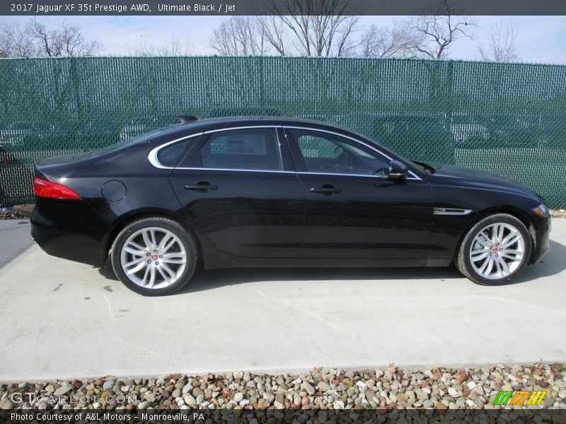 Ultimate Black / Jet 2017 Jaguar XF 35t Prestige AWD