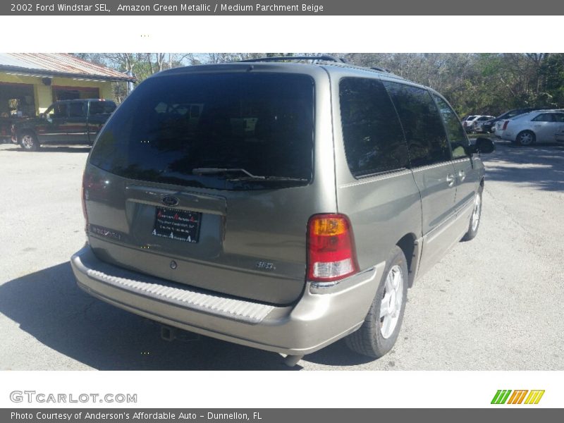 Amazon Green Metallic / Medium Parchment Beige 2002 Ford Windstar SEL