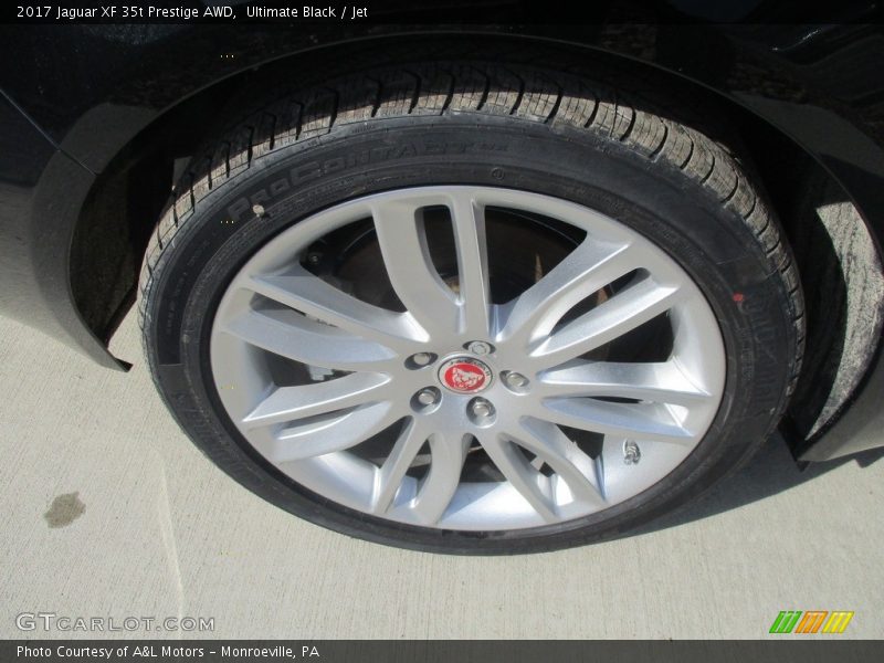 Ultimate Black / Jet 2017 Jaguar XF 35t Prestige AWD