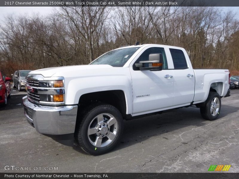Front 3/4 View of 2017 Silverado 2500HD Work Truck Double Cab 4x4