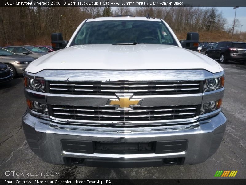 Summit White / Dark Ash/Jet Black 2017 Chevrolet Silverado 2500HD Work Truck Double Cab 4x4