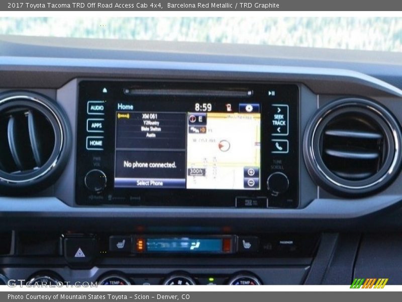 Barcelona Red Metallic / TRD Graphite 2017 Toyota Tacoma TRD Off Road Access Cab 4x4