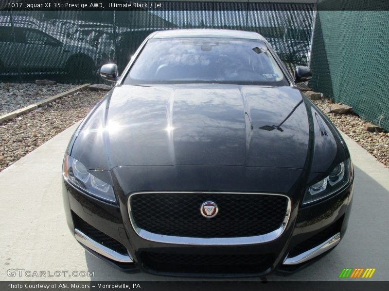 Ultimate Black / Jet 2017 Jaguar XF 35t Prestige AWD