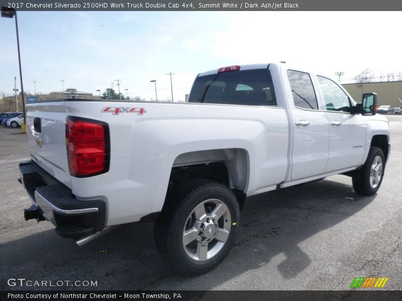 Summit White / Dark Ash/Jet Black 2017 Chevrolet Silverado 2500HD Work Truck Double Cab 4x4
