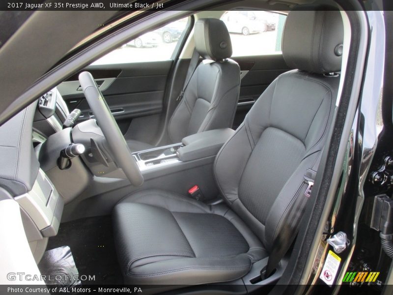 Ultimate Black / Jet 2017 Jaguar XF 35t Prestige AWD