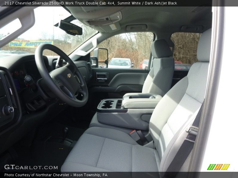  2017 Silverado 2500HD Work Truck Double Cab 4x4 Dark Ash/Jet Black Interior