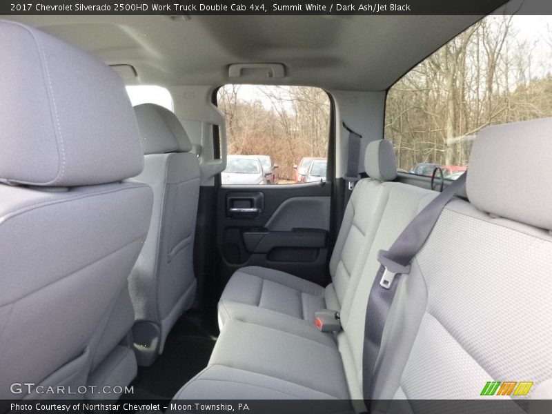 Rear Seat of 2017 Silverado 2500HD Work Truck Double Cab 4x4