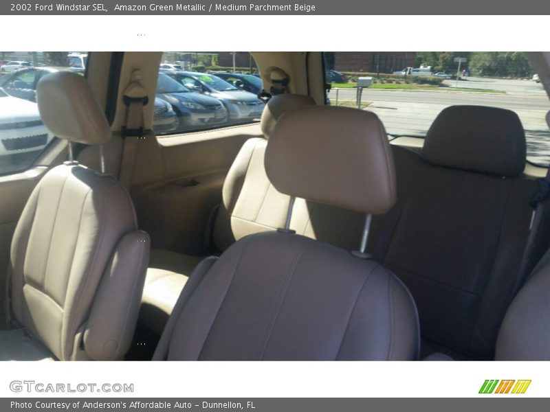 Amazon Green Metallic / Medium Parchment Beige 2002 Ford Windstar SEL