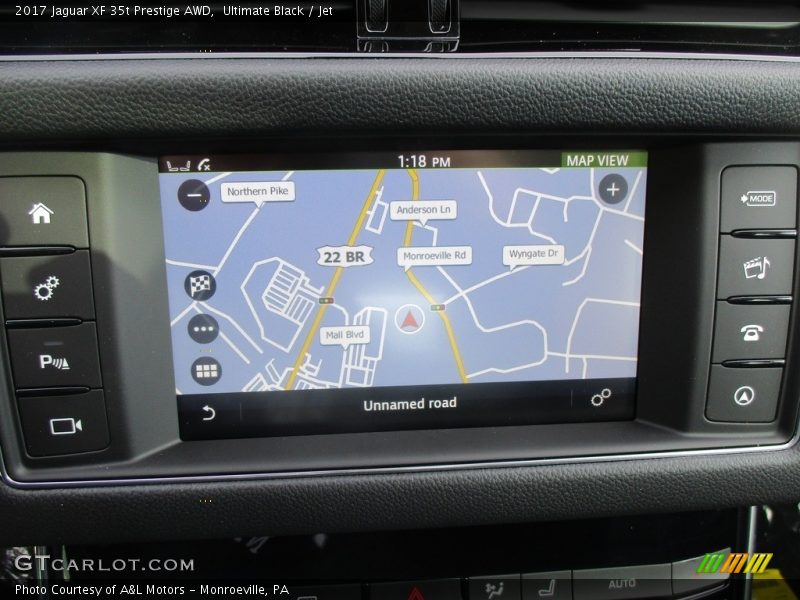 Ultimate Black / Jet 2017 Jaguar XF 35t Prestige AWD