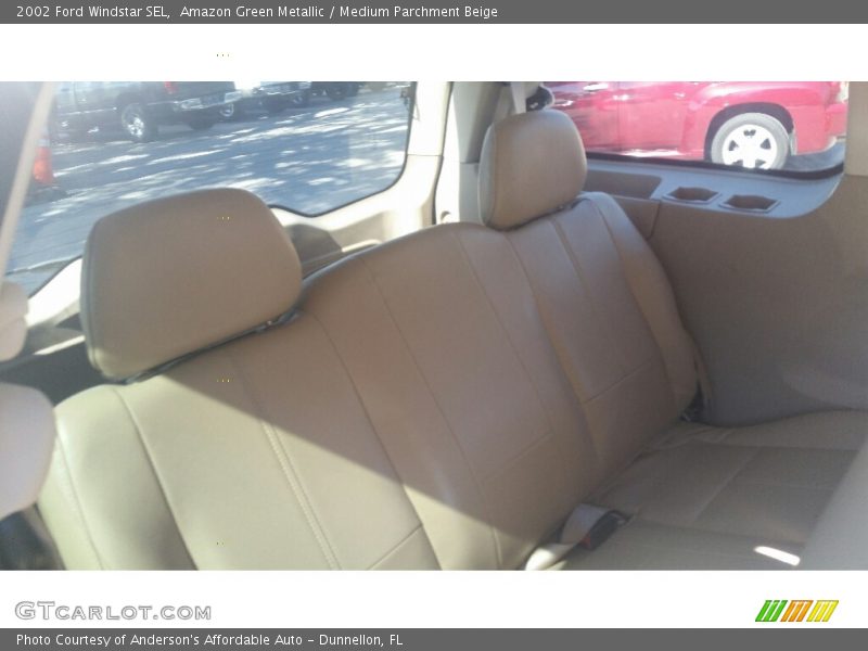 Amazon Green Metallic / Medium Parchment Beige 2002 Ford Windstar SEL