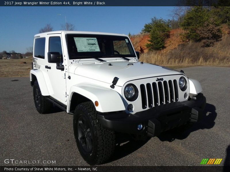 Bright White / Black 2017 Jeep Wrangler Winter Edition 4x4