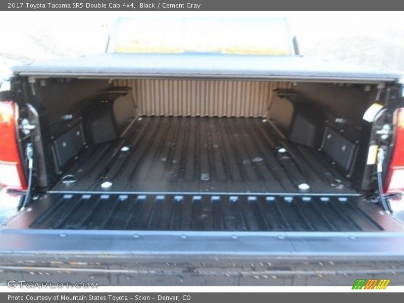 Black / Cement Gray 2017 Toyota Tacoma SR5 Double Cab 4x4