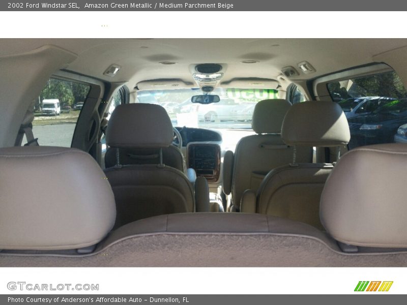 Amazon Green Metallic / Medium Parchment Beige 2002 Ford Windstar SEL