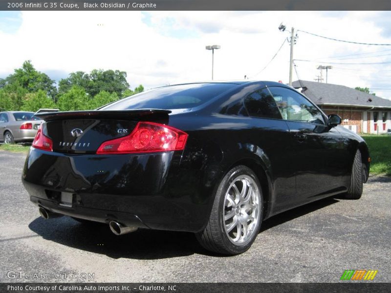 Black Obsidian / Graphite 2006 Infiniti G 35 Coupe